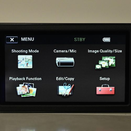 thumbnail-6 for Sony Handycam HDR-CX260V 16GB 8.9MP Camcorder Video Camera