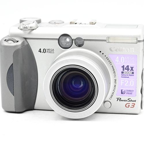 thumbnail-1 for Canon PowerShot G3 4MP Digital Camera w/14x Zoom Silver
