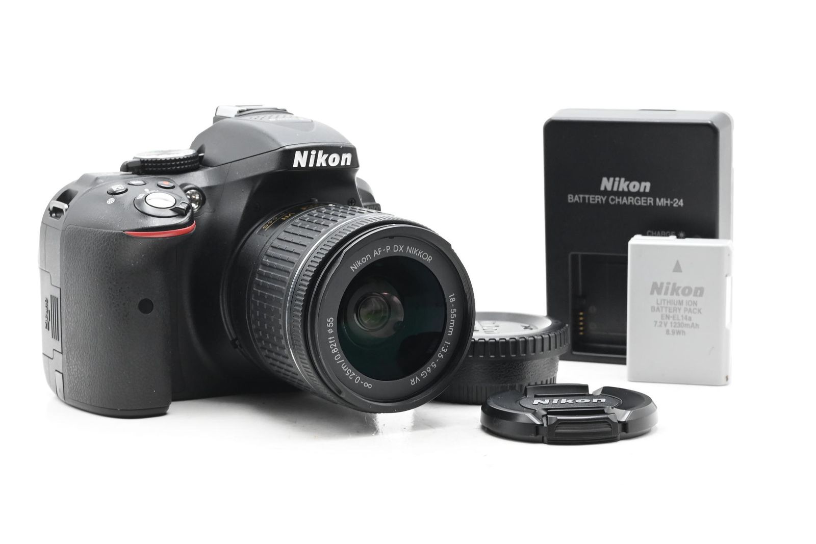 Nikon D5300 24.2MP Digital SLR Camera Kit w/ AF-P 18-55mm Zoom Lens