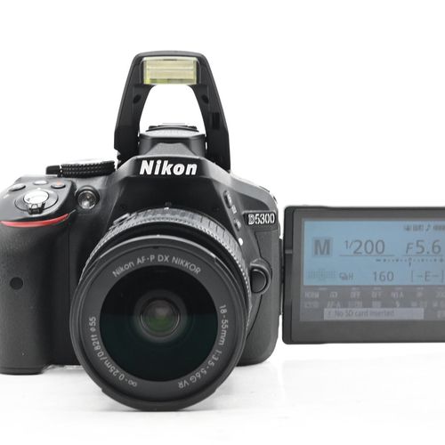 thumbnail-2 for Nikon D5300 24.2MP Digital SLR Camera Kit w/ AF-P 18-55mm Zoom Lens