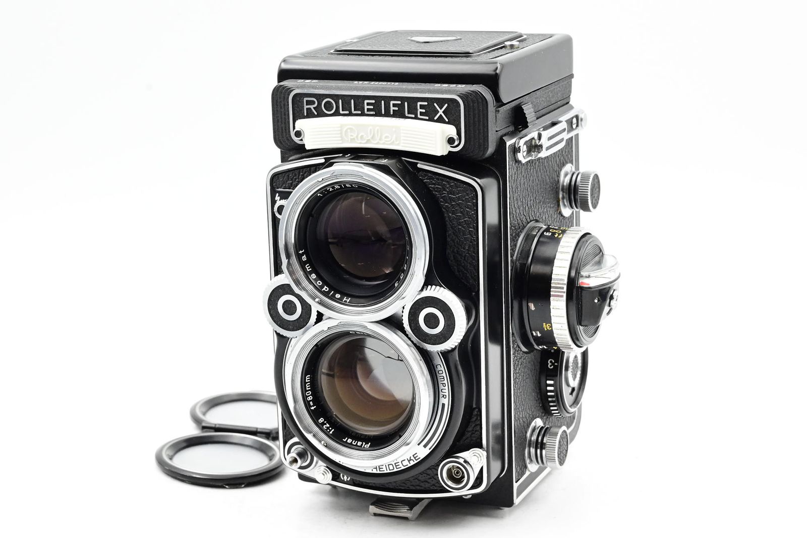 Rolleiflex 2.8F TLR Twin Lens Reflex Camera w/Planar 80mm f2.8-F