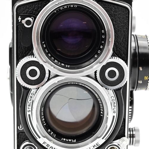 thumbnail-7 for Rolleiflex 2.8F TLR Twin Lens Reflex Camera w/Planar 80mm f2.8-F