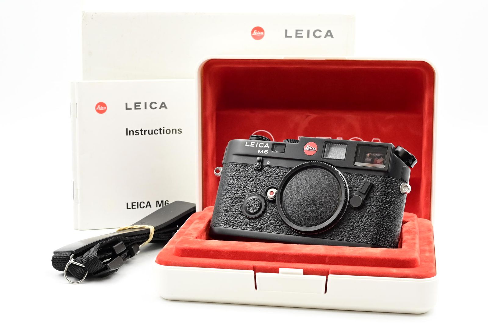 Leica M6 0.72 Rangefinder Camera Body Black *CLA'd