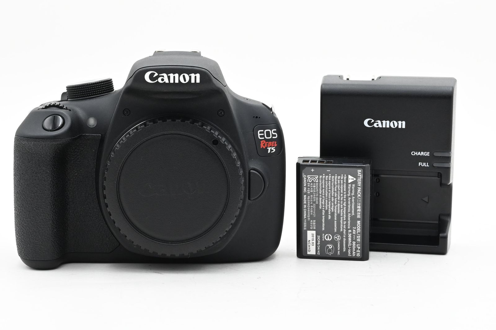 Canon EOS Rebel T5 18MP Digital SLR Camera Body