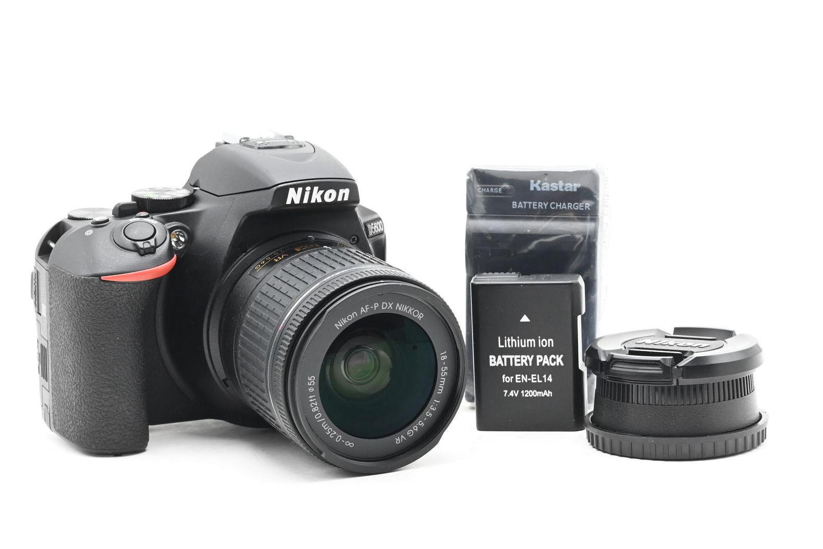 Nikon D5600 DSLR 24.2MP Digital Camera Kit w/ AF-P 18-55mm Zoom Lens