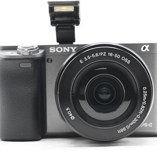 thumbnail-1 for Sony Alpha A6000 24.3MP Mirrorless Digital Camera Kit w/ 16-50mm Zoom Lens