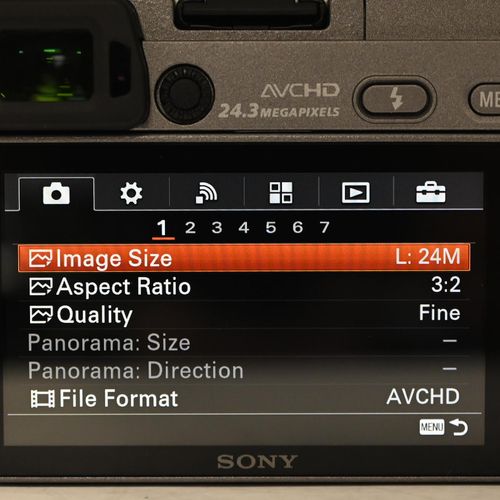 thumbnail-6 for Sony Alpha A6000 24.3MP Mirrorless Digital Camera Kit w/ 16-50mm Zoom Lens