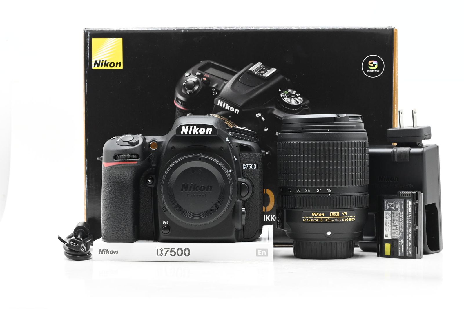 Nikon D7500 20.9MP Digital SLR Camera Kit w/ AF-S 18-140mm Zoom Lens