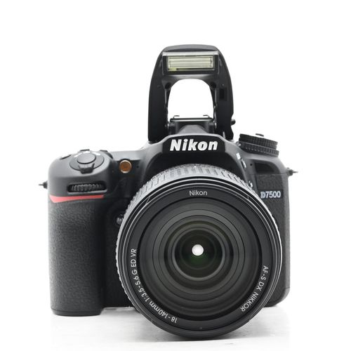 thumbnail-2 for Nikon D7500 20.9MP Digital SLR Camera Kit w/ AF-S 18-140mm Zoom Lens