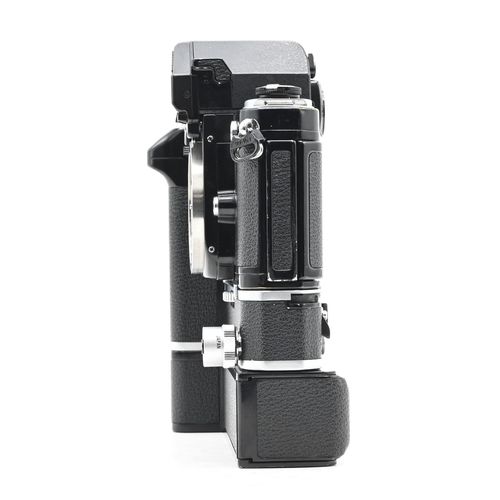 thumbnail-4 for Nikon F2AS Photomic SLR Film Camera Body Black w/ MD-2 Motor & MB-1 Battery