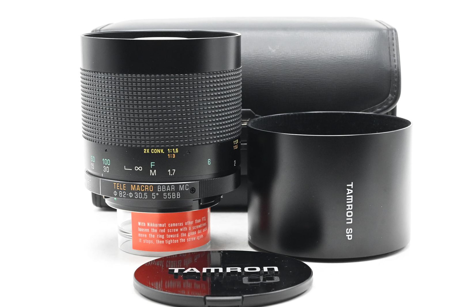 Tamron 55B 500mm f8 SP Tele Macro BBAR MC Lens Reflex Mirror