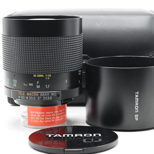 thumbnail-0 for Tamron 55B 500mm f8 SP Tele Macro BBAR MC Lens Reflex Mirror