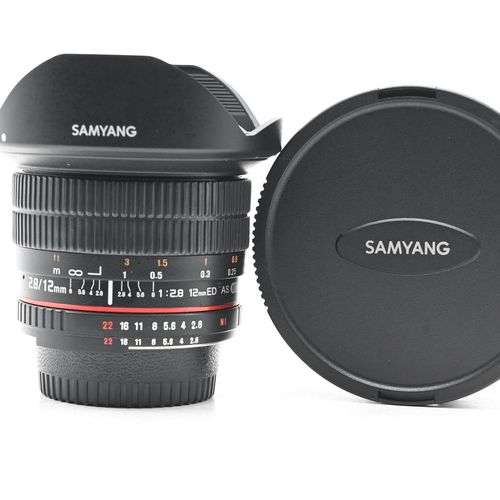 thumbnail-0 for Samyang 12mm f2.8 ED AS NCS Fisheye Lens Nikon F