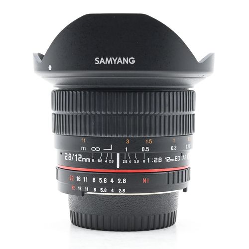 thumbnail-4 for Samyang 12mm f2.8 ED AS NCS Fisheye Lens Nikon F