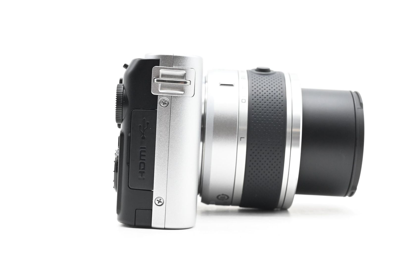 thumbnail-5 for Nikon 1 J1 10.1MP Mirrorless Digital Camera Kit w/ 10-30mm Zoom Lens