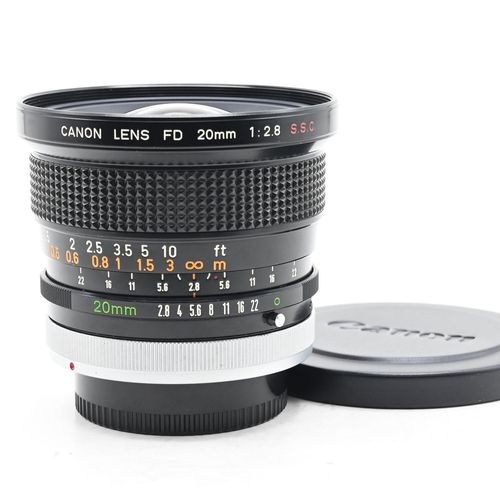 thumbnail-0 for Canon FD 20mm f2.8 S.S.C. BL Lens SSC "O" Mark