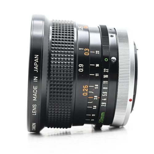 thumbnail-2 for Canon FD 20mm f2.8 S.S.C. BL Lens SSC "O" Mark