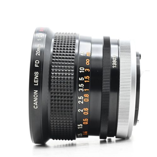 thumbnail-4 for Canon FD 20mm f2.8 S.S.C. BL Lens SSC "O" Mark