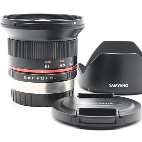 thumbnail-0 for Samyang 12mm f2 NCS CS Lens Fujifilm X Mount