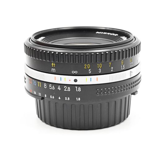 thumbnail-1 for Nikon Nikkor AI-S 50mm f1.8 Lens AIS
