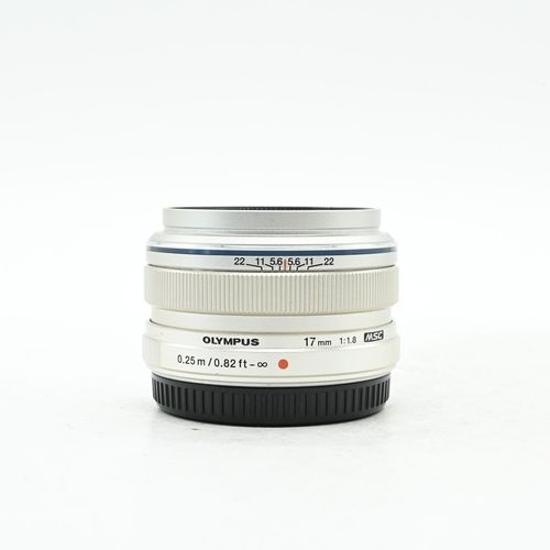 thumbnail-1 for Olympus Digital 17mm f1.8 M.Zuiko MSC Lens MFT Silver