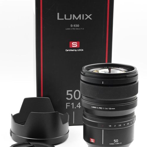 thumbnail-8 for Panasonic S-X50 Lumix S Pro 50mm f1.4 Leica L-Mount Lens