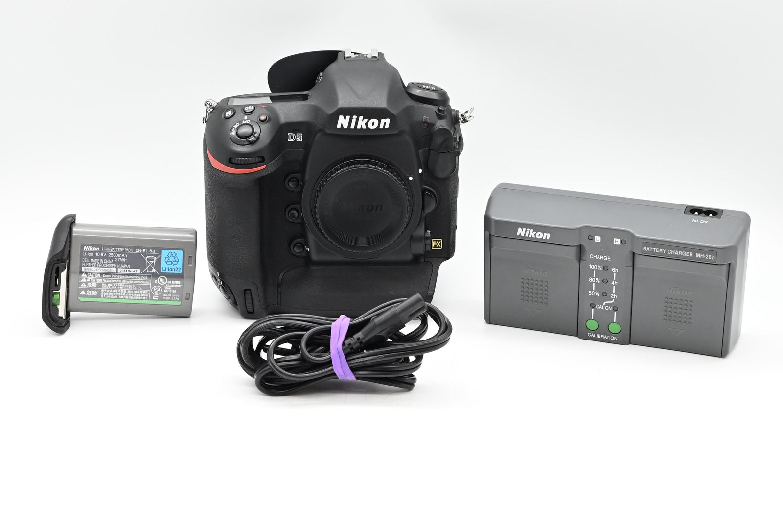 Nikon D5 Digital Camera 20.8MP DSLR Camera Body (Dual XQD Slots) D5-a