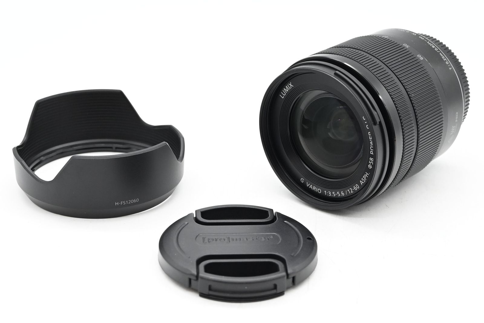 Panasonic Lumix G 12-60mm f3.5-5.6 Power O.I.S. MFT Lens H-FS12060