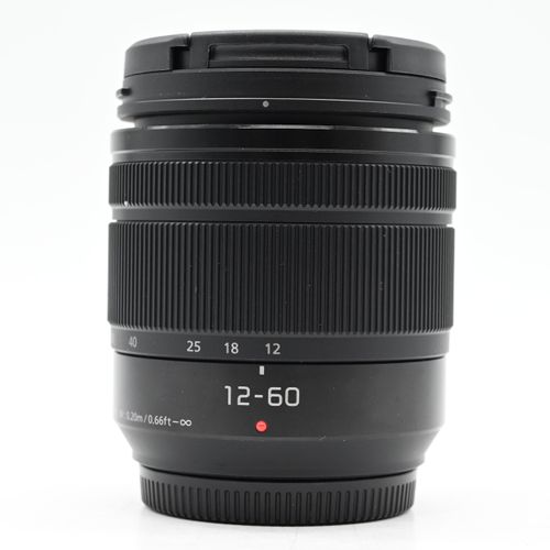 thumbnail-1 for Panasonic Lumix G 12-60mm f3.5-5.6 Power O.I.S. MFT Lens H-FS12060