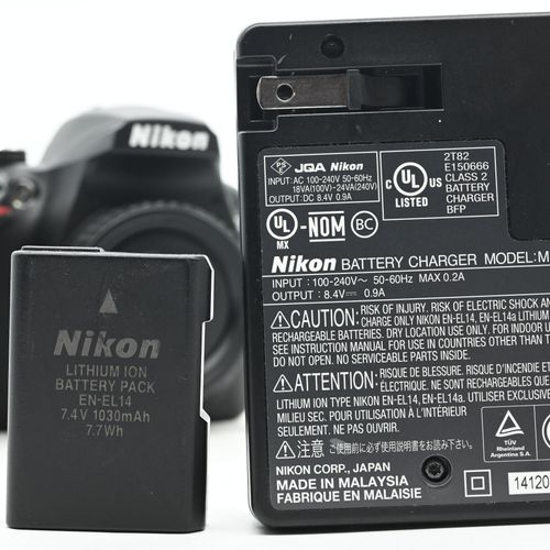 thumbnail-1 for Nikon D3400 24.2MP Digital SLR Camera Body