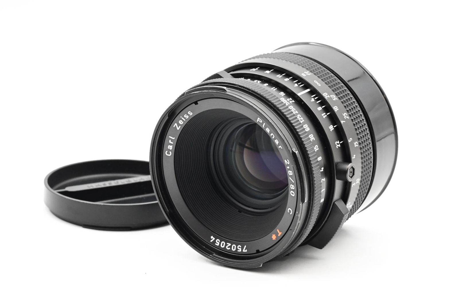 Hasselblad 80mm f2.8 Zeiss Planar C T* Late Lens Black