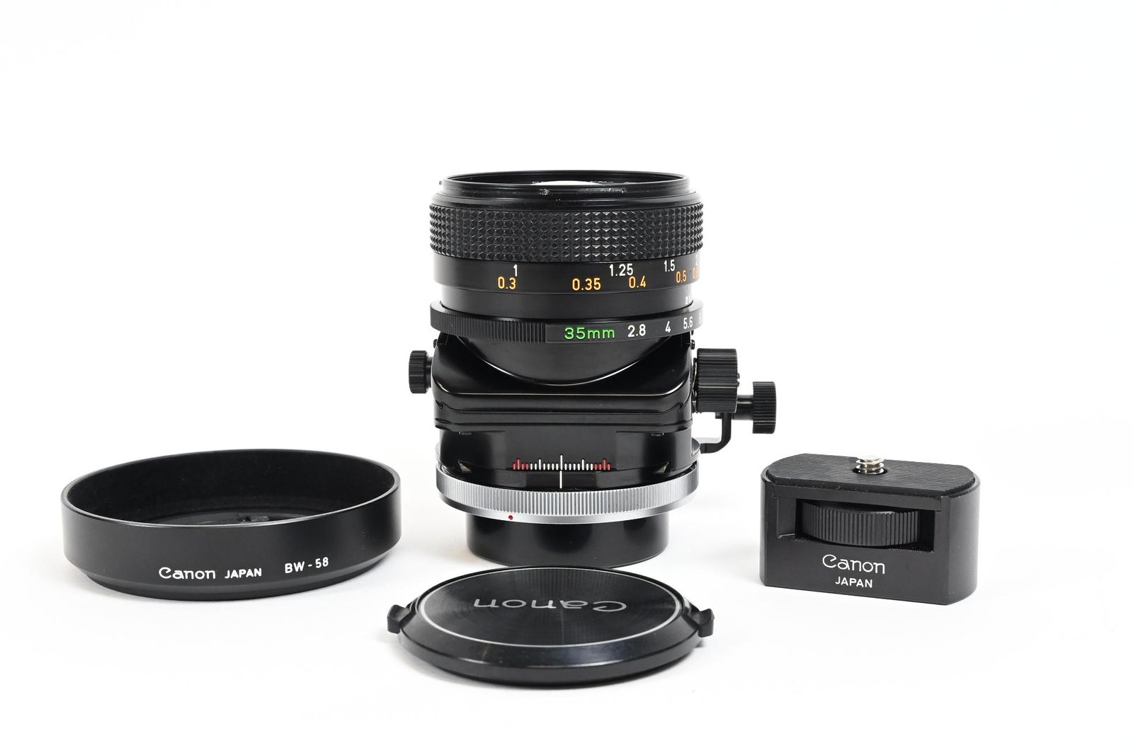 Canon TS 35mm f2.8 Tilt Shift S.S.C. FD BL Lens SSC