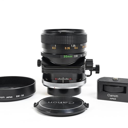 thumbnail-0 for Canon TS 35mm f2.8 Tilt Shift S.S.C. FD BL Lens SSC