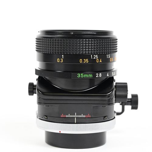 thumbnail-1 for Canon TS 35mm f2.8 Tilt Shift S.S.C. FD BL Lens SSC