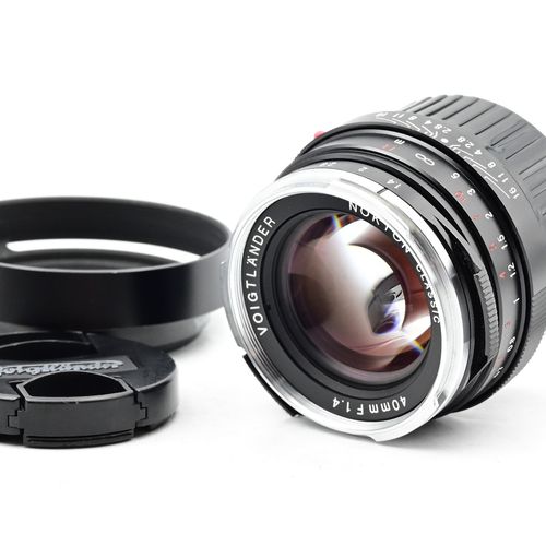 thumbnail-0 for Voigtlander Classic 40mm f1.4 Nokton Lens Leica M