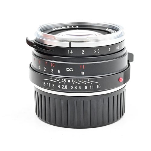 thumbnail-1 for Voigtlander Classic 40mm f1.4 Nokton Lens Leica M
