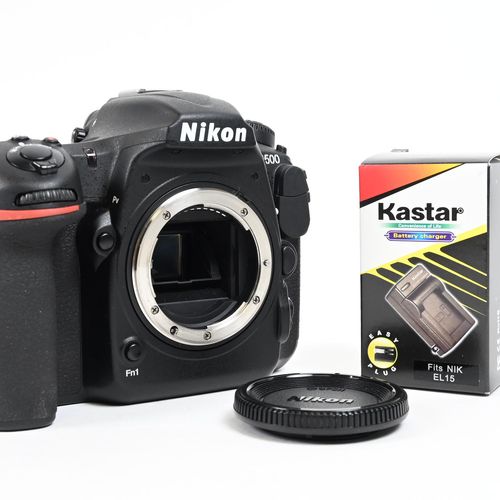 thumbnail-0 for Nikon D500 DSLR 20.9MP Digital Camera Body