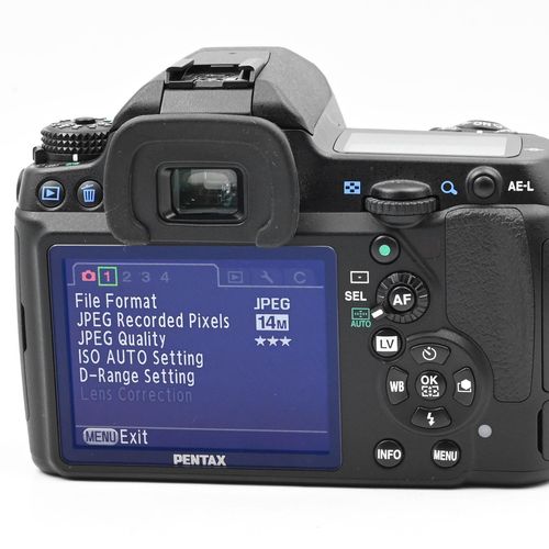 thumbnail-3 for Pentax K-7 14.6MP Digital SLR Camera Body K7