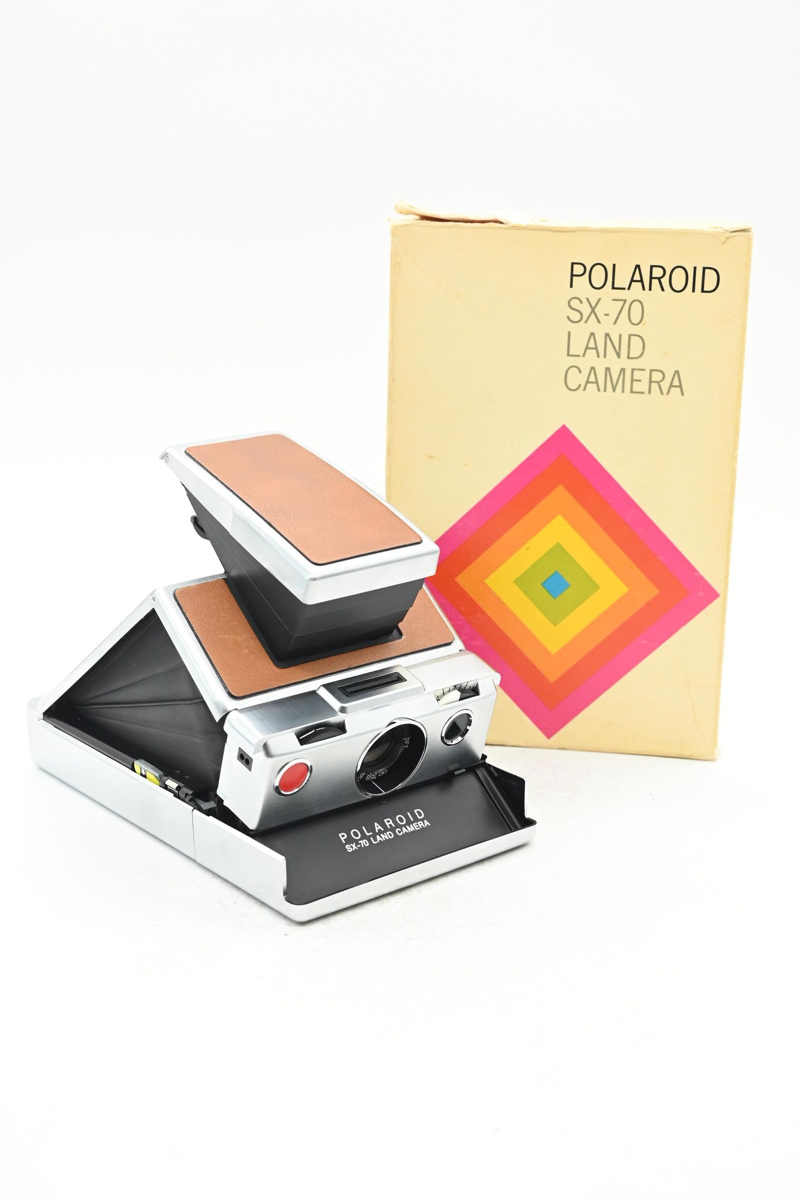 Polaroid SX-70 Land Camera Brown