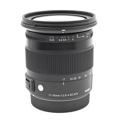 thumbnail-1 for Sigma AF 17-70mm f2.8-4 DC OS Macro HSM Contemporary Lens Canon EF 013