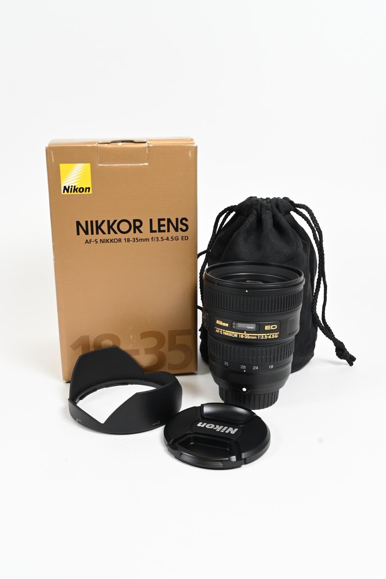 Nikon Nikkor AF-S 18-35mm f3.5-4.5 G ED Lens