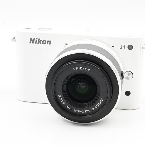 thumbnail-1 for Nikon 1 J1 10.1MP Mirrorless Digital Camera Kit w/ 10-30mm Zoom Lens