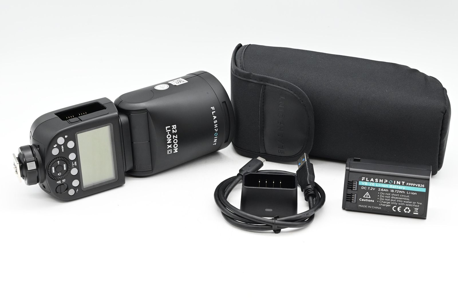 Flashpoint Zoom Li-on X R2 TTL On-Camera Flash Speedlight for Canon