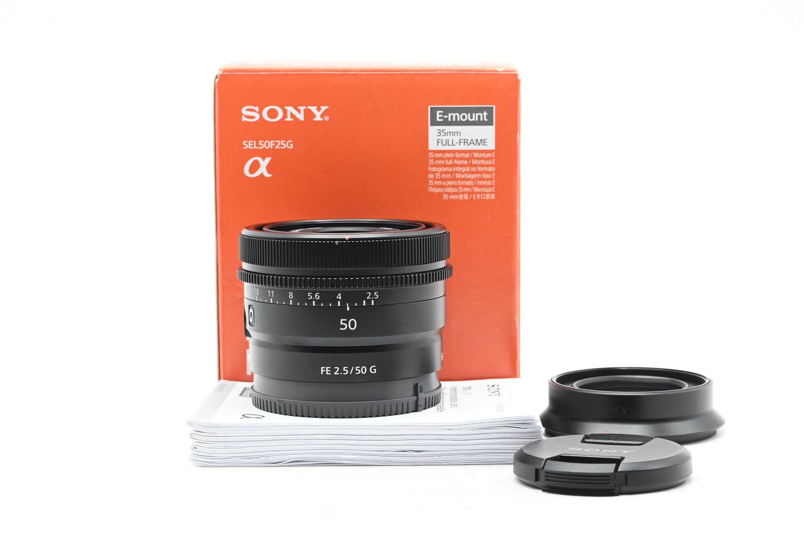 Sony FE 50mm f2.5 G Lens SEL50F25G