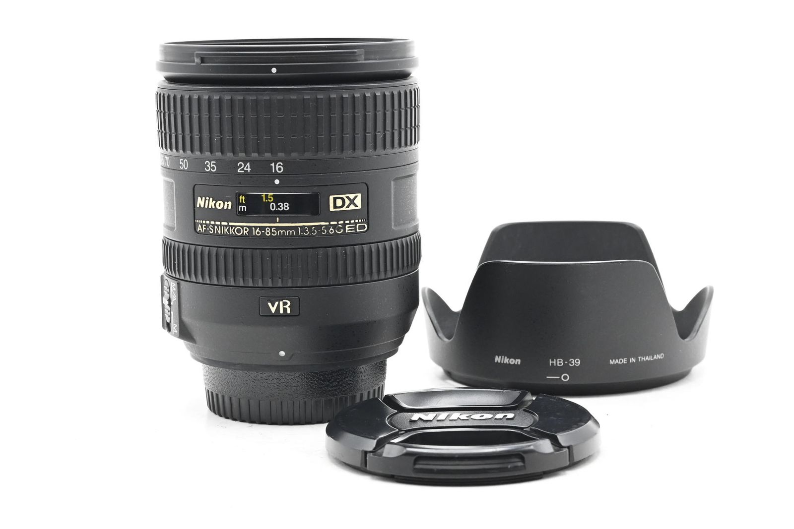 Nikon Nikkor AF-S 16-85mm f3.5-5.6 G VR DX ED Lens AFS