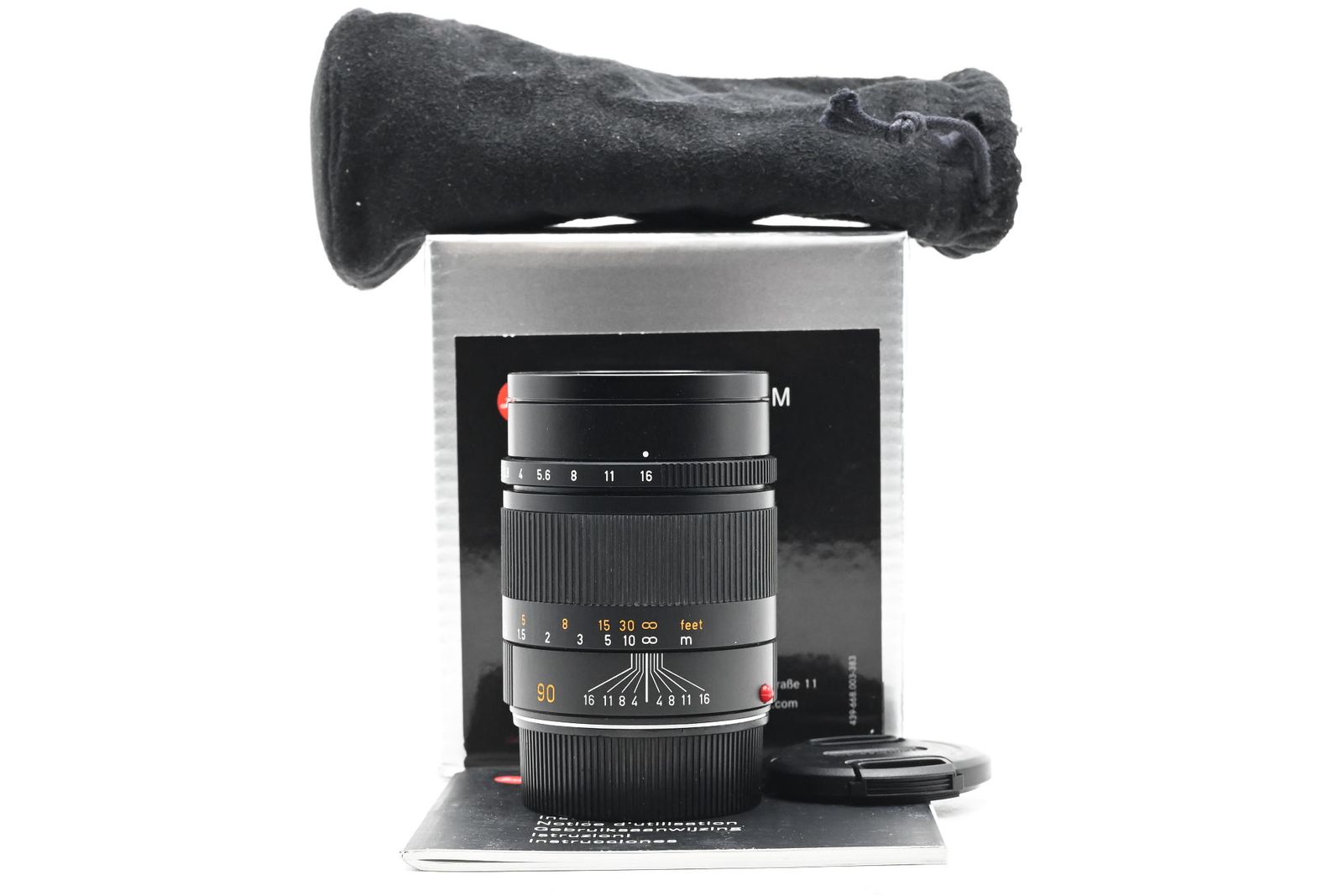 Leica 11646 90mm f2.5 Summarit-M E46 6-Bit Lens