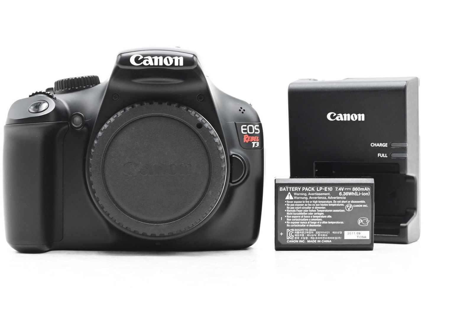 Canon EOS Rebel T3 12.2MP Digital SLR Camera Body