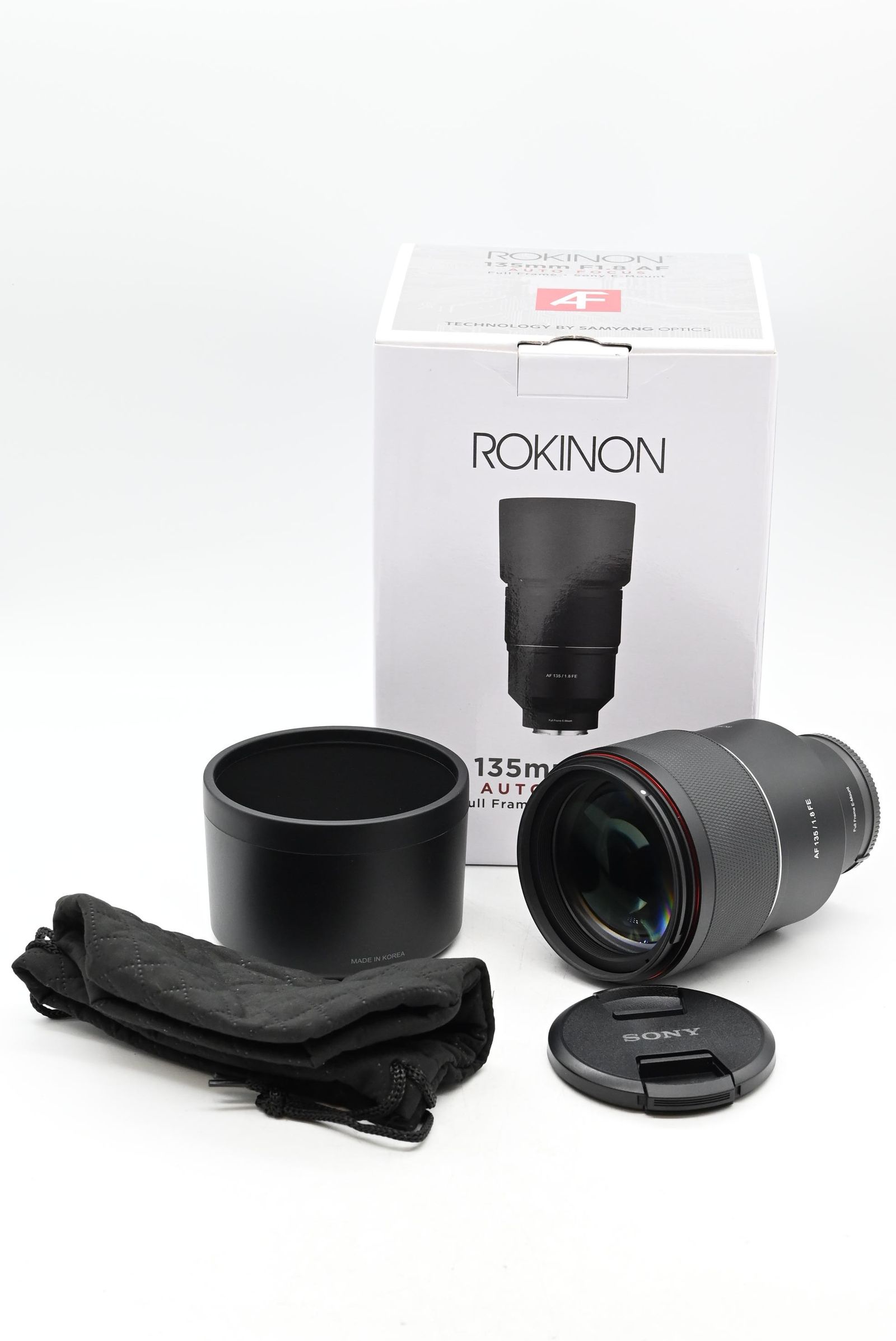 Rokinon 135mm f1.8 FE Autofocus Lens Sony E Mount