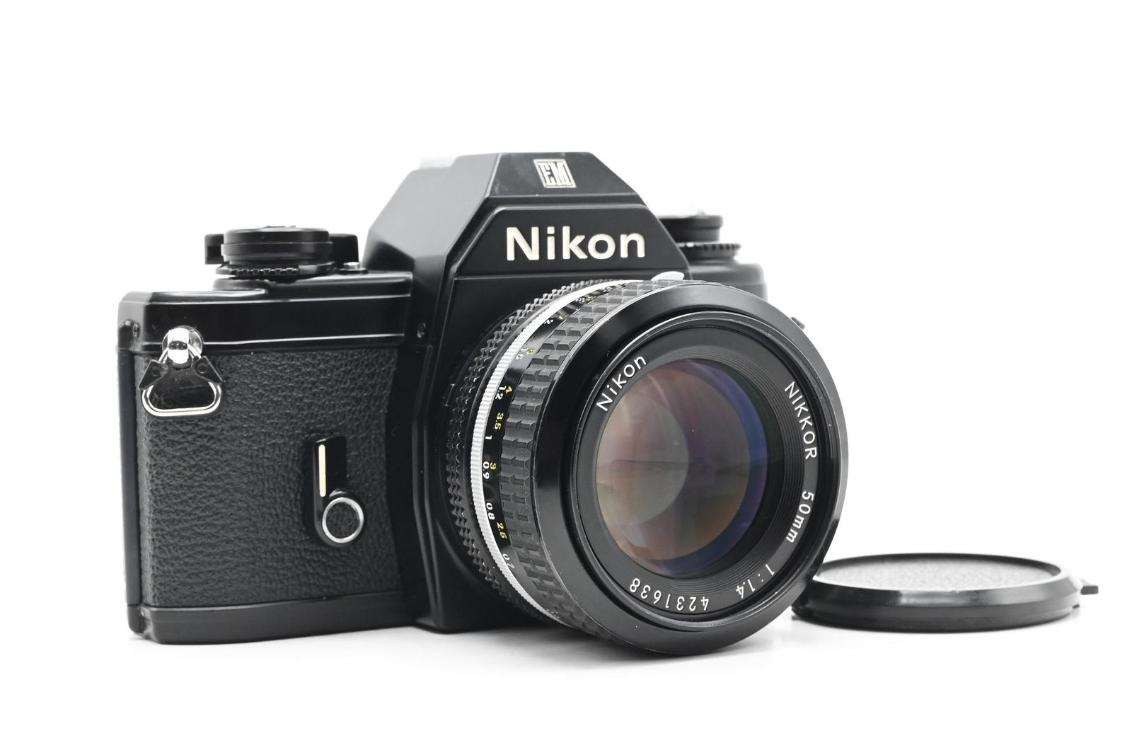 Nikon EM SLR Film Camera Kit w/ AI 50mm f1.8 Lens