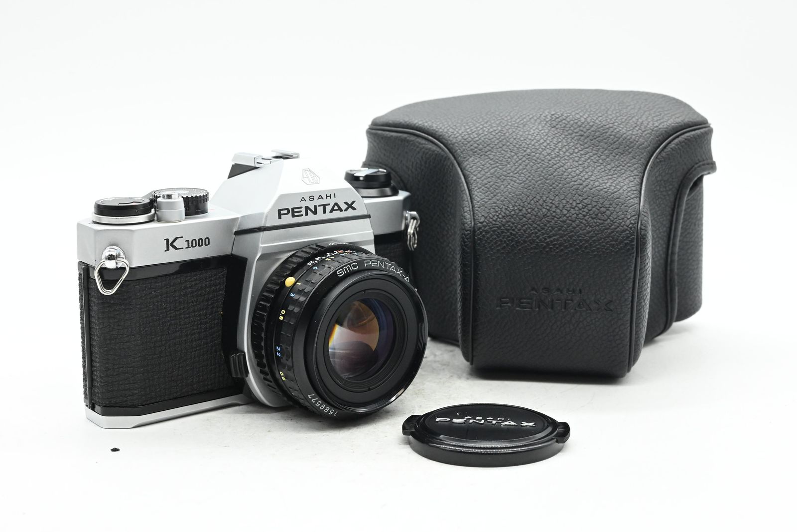 Pentax K1000 SLR Film Camera Kit w/ 50mm f1.7 Lens